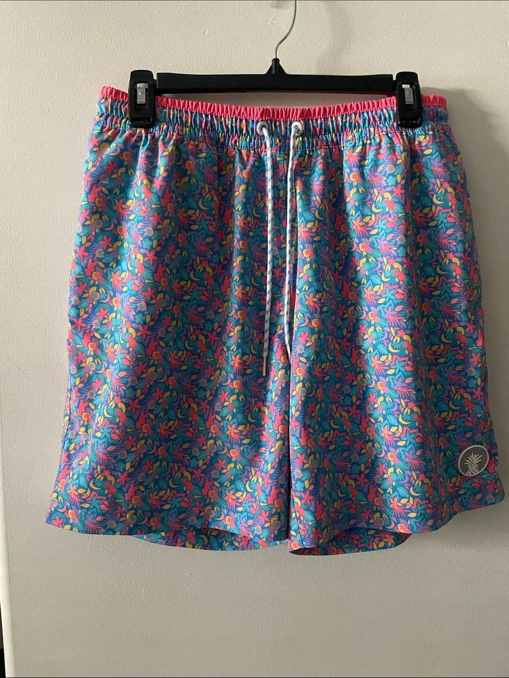 Chubbies The Spades 7” Swim Trunks Men’s Large Classic Lined Board Shorts